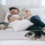 Hunde, die gerne auf dem Rücken schlafen, um sich sicherer zu fühlen